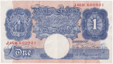 ONE POUND BANKNOTE BANK OF ENGLAND PEPPIATT £1-206 - £1 BANKNOTE - Cambridgeshire Coins