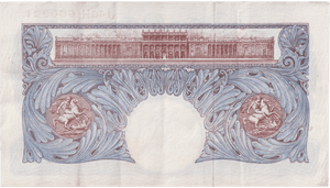 ONE POUND BANKNOTE BANK OF ENGLAND PEPPIATT £1-206 - £1 BANKNOTE - Cambridgeshire Coins