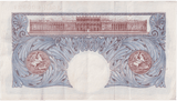 ONE POUND BANKNOTE BANK OF ENGLAND PEPPIATT £1-206 - £1 BANKNOTE - Cambridgeshire Coins