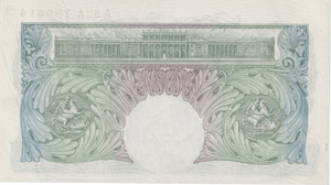 ONE POUND BANKNOTE BANK OF ENGLAND PEPPIATT £1-217 - £1 BANKNOTE - Cambridgeshire Coins