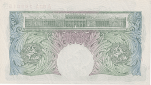 ONE POUND BANKNOTE BANK OF ENGLAND PEPPIATT £1-218 - £1 BANKNOTE - Cambridgeshire Coins