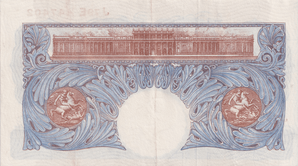 ONE POUND BANKNOTE BANK OF ENGLAND PEPPIATT £1-65 - £1 BANKNOTE - Cambridgeshire Coins