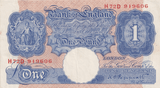 ONE POUND BANKNOTE BANK OF ENGLAND PEPPIATT £1-89 - £1 BANKNOTE - Cambridgeshire Coins