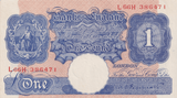 ONE POUND BANKNOTE BANK OF ENGLAND PEPPIATT £1-90 - £1 BANKNOTE - Cambridgeshire Coins