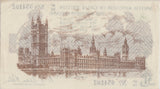 ONE POUND BANKNOTE FISHER REF £1 - 72 - £1 BANKNOTE - Cambridgeshire Coins