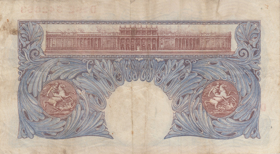 ONE POUND BANKNOTE PEPPIATT REF £1-49 - £1 BANKNOTE - Cambridgeshire Coins