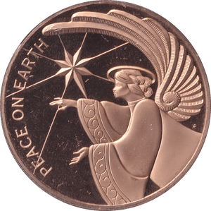 PEACE ON EARTH COIN F203 - WORLD COINS - Cambridgeshire Coins