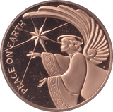PEACE ON EARTH COIN F203 - WORLD COINS - Cambridgeshire Coins