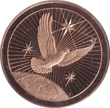 PEACE ON EARTH COIN F203 - WORLD COINS - Cambridgeshire Coins