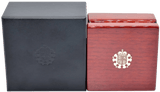 ROYAL MINT FULL SOVEREIGN MAHOGANY COIN BOX WITH CAPSULE - Coin Holders - Cambridgeshire Coins