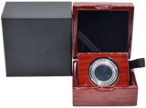 ROYAL MINT HALF SOVEREIGN MAHOGANY COIN BOX WITH CAPSULE - Coin Holders - Cambridgeshire Coins