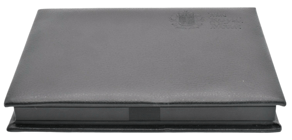 ROYAL MINT PROOF SET CASE ONLY BLACK LEATHER - Coin Holders - Cambridgeshire Coins