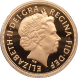 2015 GOLD PROOF SOVEREIGN BOXED 4TH HEAD