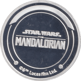 STAR WARS SILVER PLATED FENNEC SHAND TOKEN ( PROOF ) - OTHER TOKENS - Cambridgeshire Coins