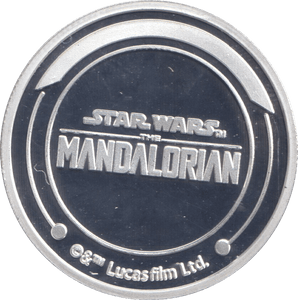 STAR WARS SILVER PLATED FROG LADY TOKEN ( PROOF ) - OTHER TOKENS - Cambridgeshire Coins