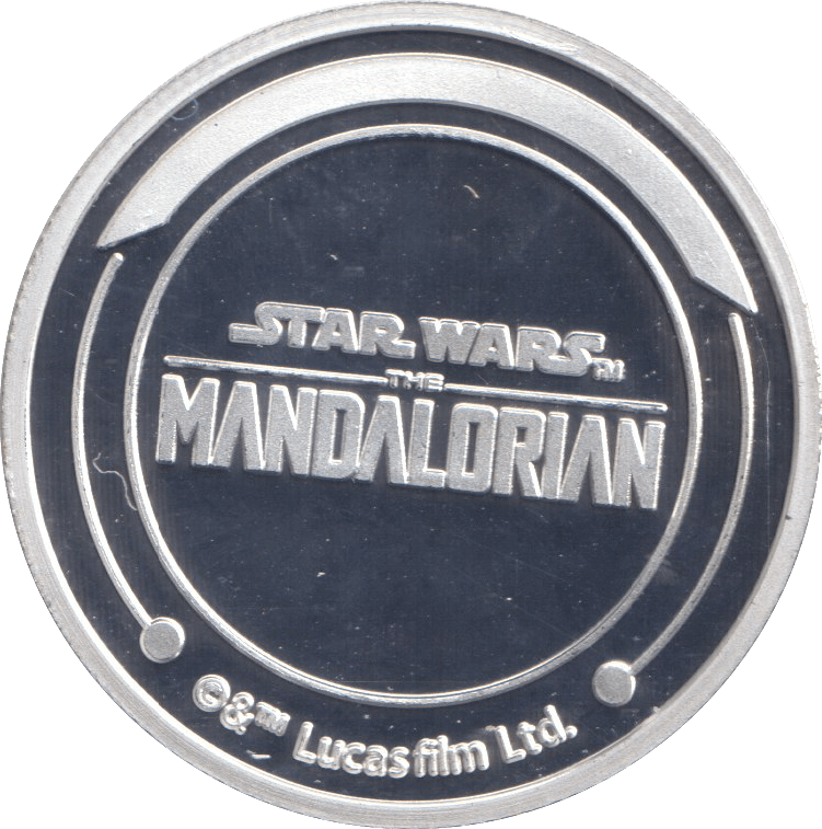 STAR WARS SILVER PLATED FROG LADY TOKEN ( PROOF ) - OTHER TOKENS - Cambridgeshire Coins