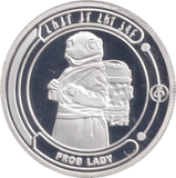 STAR WARS SILVER PLATED FROG LADY TOKEN ( PROOF ) - OTHER TOKENS - Cambridgeshire Coins