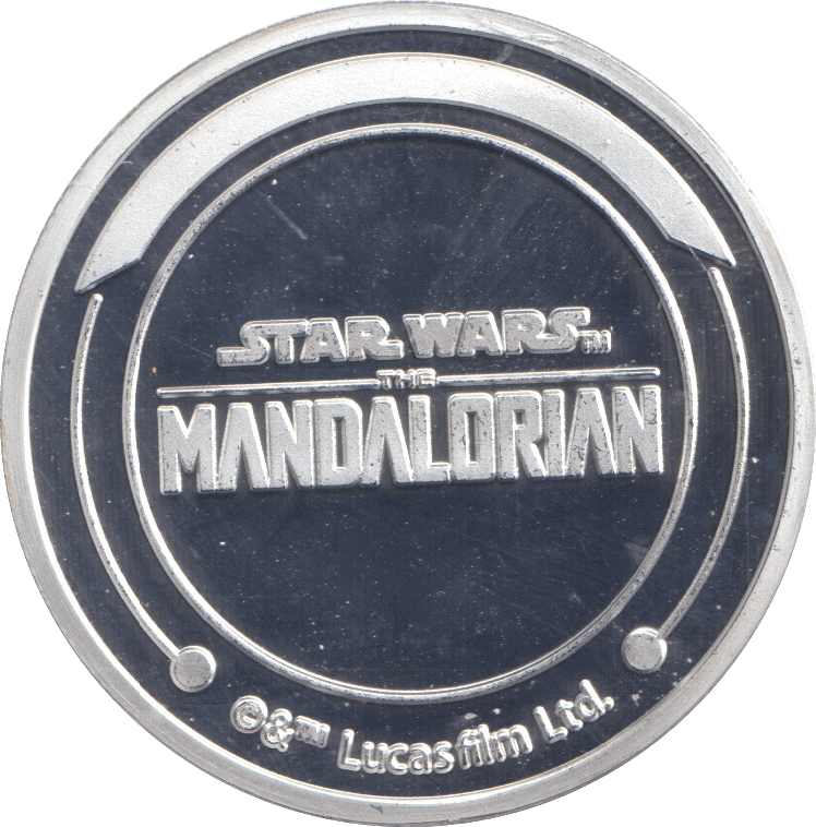 STAR WARS SILVER PLATED GAMORREAN FIGHTER TOKEN ( PROOF ) - OTHER TOKENS - Cambridgeshire Coins