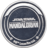 STAR WARS SILVER PLATED GAMORREAN FIGHTER TOKEN ( PROOF ) - OTHER TOKENS - Cambridgeshire Coins