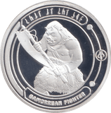 STAR WARS SILVER PLATED GAMORREAN FIGHTER TOKEN ( PROOF ) - OTHER TOKENS - Cambridgeshire Coins