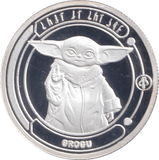 STAR WARS SILVER PLATED GROGU TOKEN ( PROOF ) - OTHER TOKENS - Cambridgeshire Coins