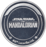 STAR WARS SILVER PLATED INCINERATOR TOKEN ( PROOF ) - OTHER TOKENS - Cambridgeshire Coins