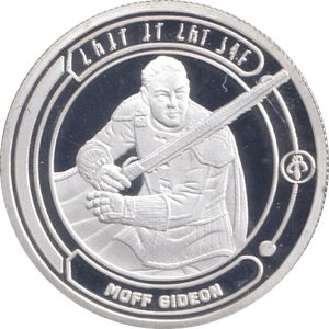 STAR WARS SILVER PLATED MOFF GIDEON TOKEN ( PROOF ) - OTHER TOKENS - Cambridgeshire Coins