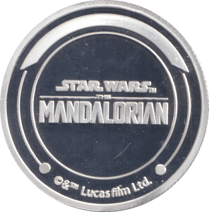 STAR WARS SILVER PLATED PAZ VIZSLA TOKEN ( PROOF ) - OTHER TOKENS - Cambridgeshire Coins