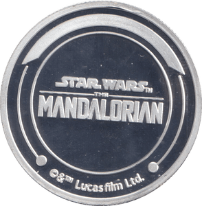 STAR WARS SILVER PLATED STORMTROOPER TOKEN ( PROOF ) - OTHER TOKENS - Cambridgeshire Coins