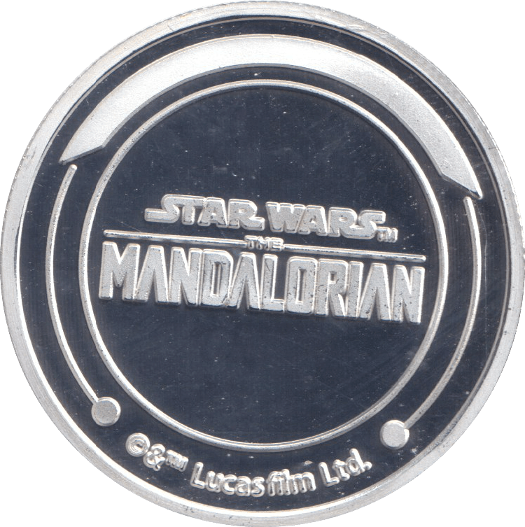 STAR WARS SILVER PLATED THE ARMORER TOKEN ( PROOF ) - OTHER TOKENS - Cambridgeshire Coins
