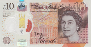 TEN POUNDS BANKNOTE CLELAND REF £10 - 87 - £10 Banknotes - Cambridgeshire Coins