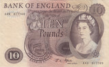 TEN POUNDS BANKNOTE FFORDE REF £10 - 92 - £10 Banknotes - Cambridgeshire Coins