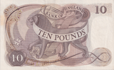 TEN POUNDS BANKNOTE HOLLOM £10 REF-104 - £10 Banknotes - Cambridgeshire Coins