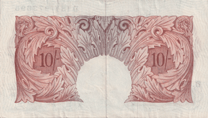 TEN POUNDS BANKNOTE O'BRIEN £10 REF-106 - £10 Banknotes - Cambridgeshire Coins