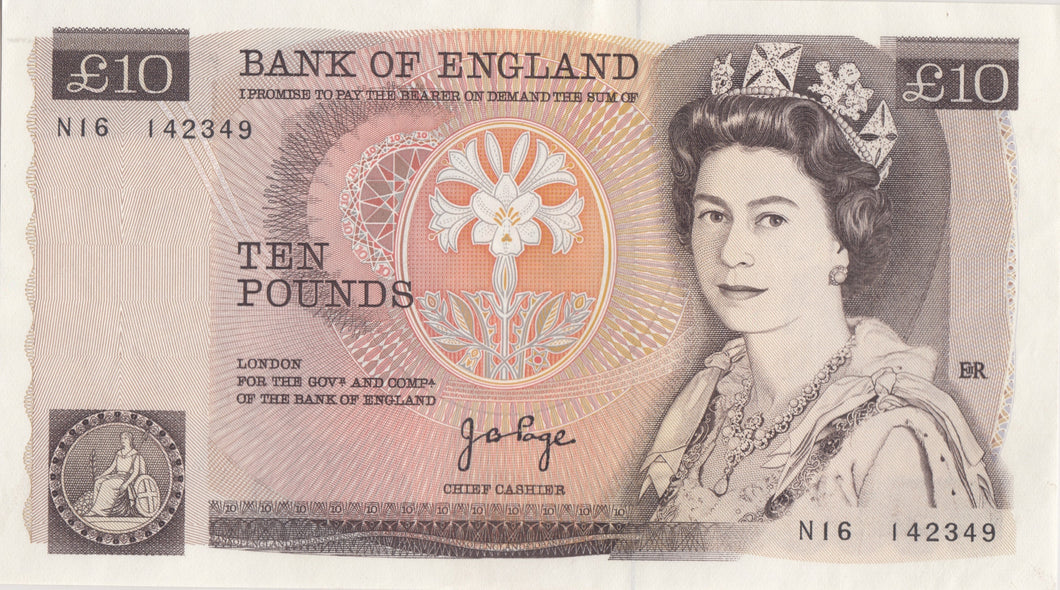 TEN POUNDS BANKNOTE PAGE REF £10 - 78 - £10 Banknotes - Cambridgeshire Coins