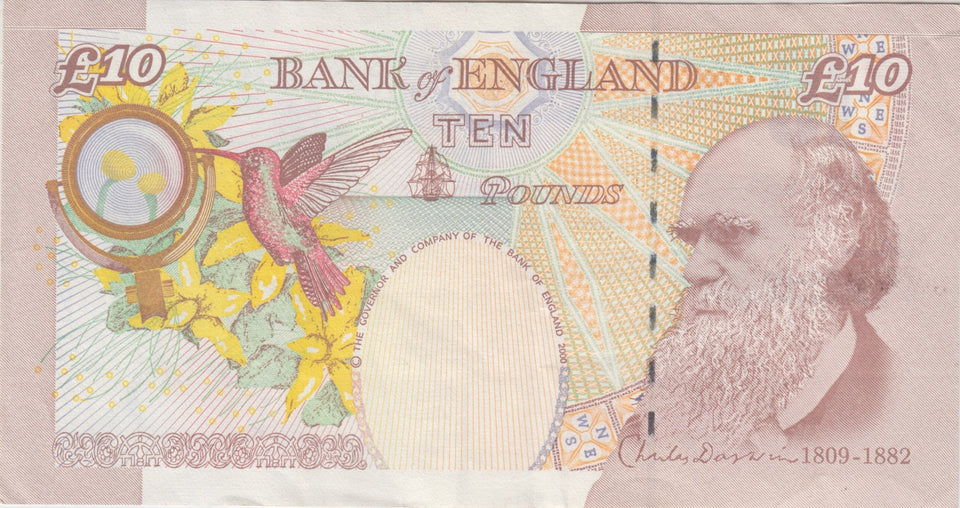 TEN POUNDS BANKNOTE SALMON REF £10 - 86 - £10 Banknotes - Cambridgeshire Coins