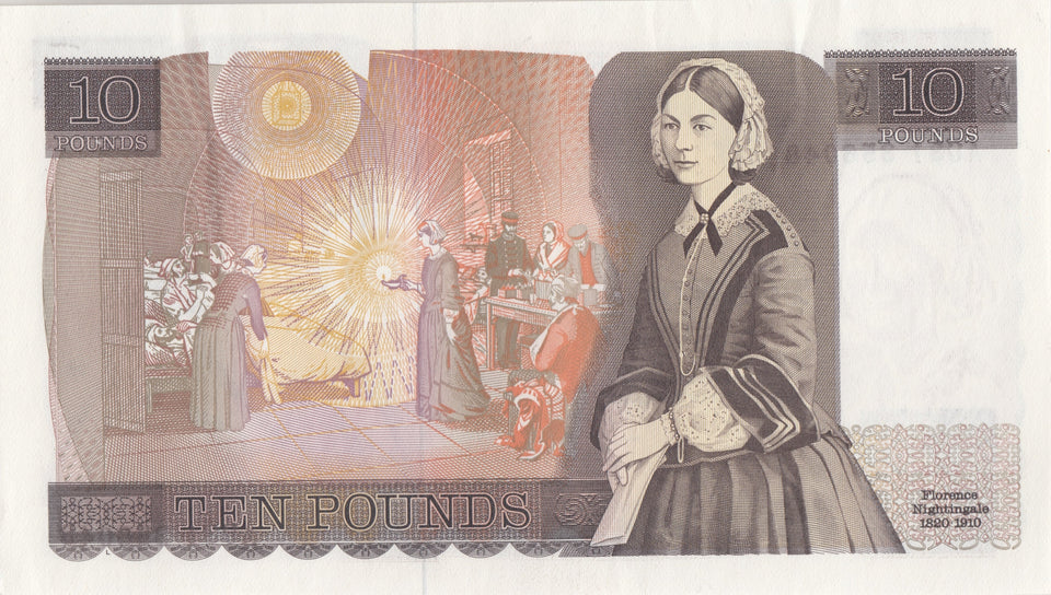 TEN POUNDS BANKNOTE SOMERSET REF £10 - 79 - £10 Banknotes - Cambridgeshire Coins