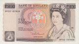TEN POUNDS BANKNOTE SOMERSET REF £10 - 83 - £10 Banknotes - Cambridgeshire Coins