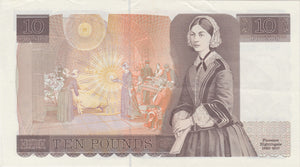 TEN POUNDS BANKNOTE SOMERSET REF £10 - 84 - £10 Banknotes - Cambridgeshire Coins