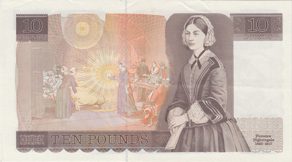 TEN POUNDS BANKNOTE SOMERSET REF £10 - 84 - £10 Banknotes - Cambridgeshire Coins