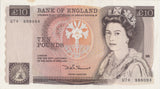 TEN POUNDS BANKNOTE SOMMERSET REF £10 - 70 - £10 Banknotes - Cambridgeshire Coins