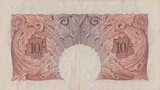 TEN SHILLINGS BANKNOTE BEALE REF SHILL - 50 - 10 SHILLINGS BANKNOTES - Cambridgeshire Coins