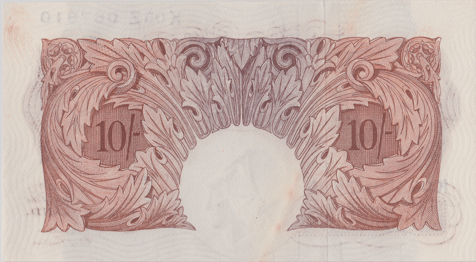 TEN SHILLINGS BANKNOTE BEALE REF SHILL - 53 - 10 SHILLINGS BANKNOTES - Cambridgeshire Coins