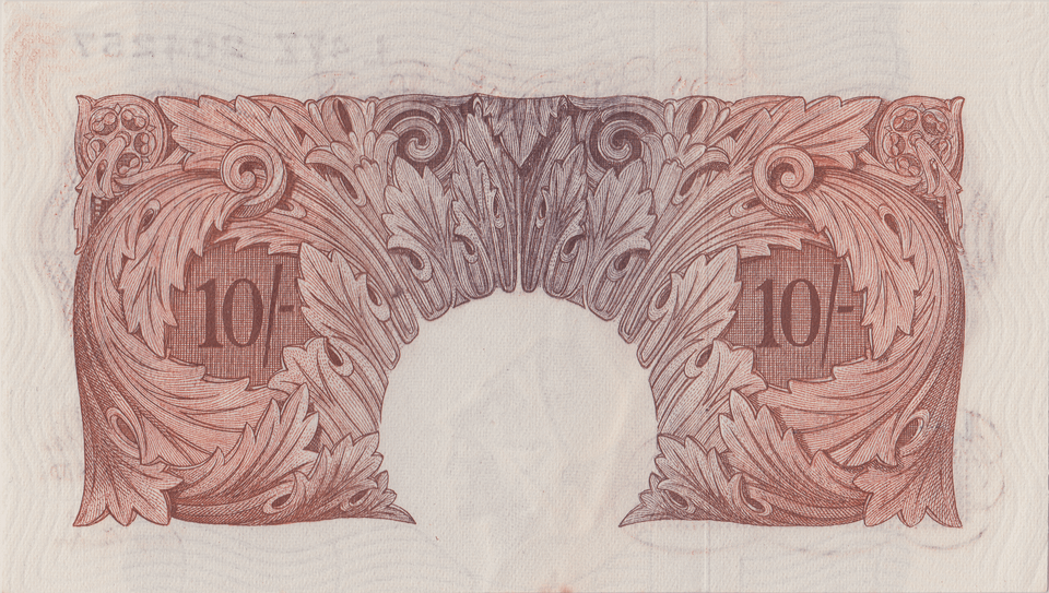 TEN SHILLINGS BANKNOTE BEALE REF SHILL - 54 - 10 SHILLINGS BANKNOTES - Cambridgeshire Coins