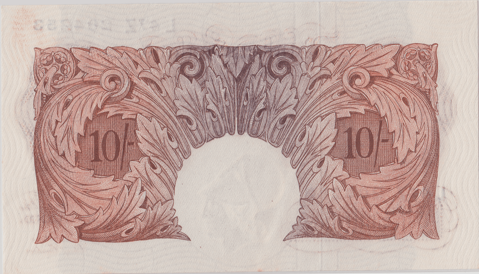 TEN SHILLINGS BANKNOTE BEALE REF SHILL - 62 - 10 SHILLINGS BANKNOTES - Cambridgeshire Coins