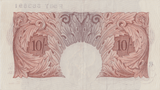TEN SHILLINGS BANKNOTE O'BRIEN REF SHILL - 56 - 10 SHILLINGS BANKNOTES - Cambridgeshire Coins