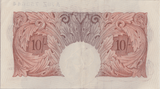 TEN SHILLINGS BANKNOTE O'BRIEN REF SHILL - 58 - 10 SHILLINGS BANKNOTES - Cambridgeshire Coins