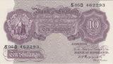 TEN SHILLINGS BANKNOTE PEPPIATT REF SHILL - 2 - 10 SHILLINGS BANKNOTES - Cambridgeshire Coins