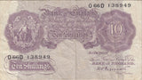 TEN SHILLINGS BANKNOTE PEPPIATT REF SHILL - 34 - 10 SHILLINGS BANKNOTES - Cambridgeshire Coins