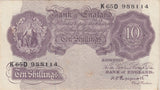 TEN SHILLINGS BANKNOTE PEPPIATT REF SHILL - 37 - 10 SHILLINGS BANKNOTES - Cambridgeshire Coins